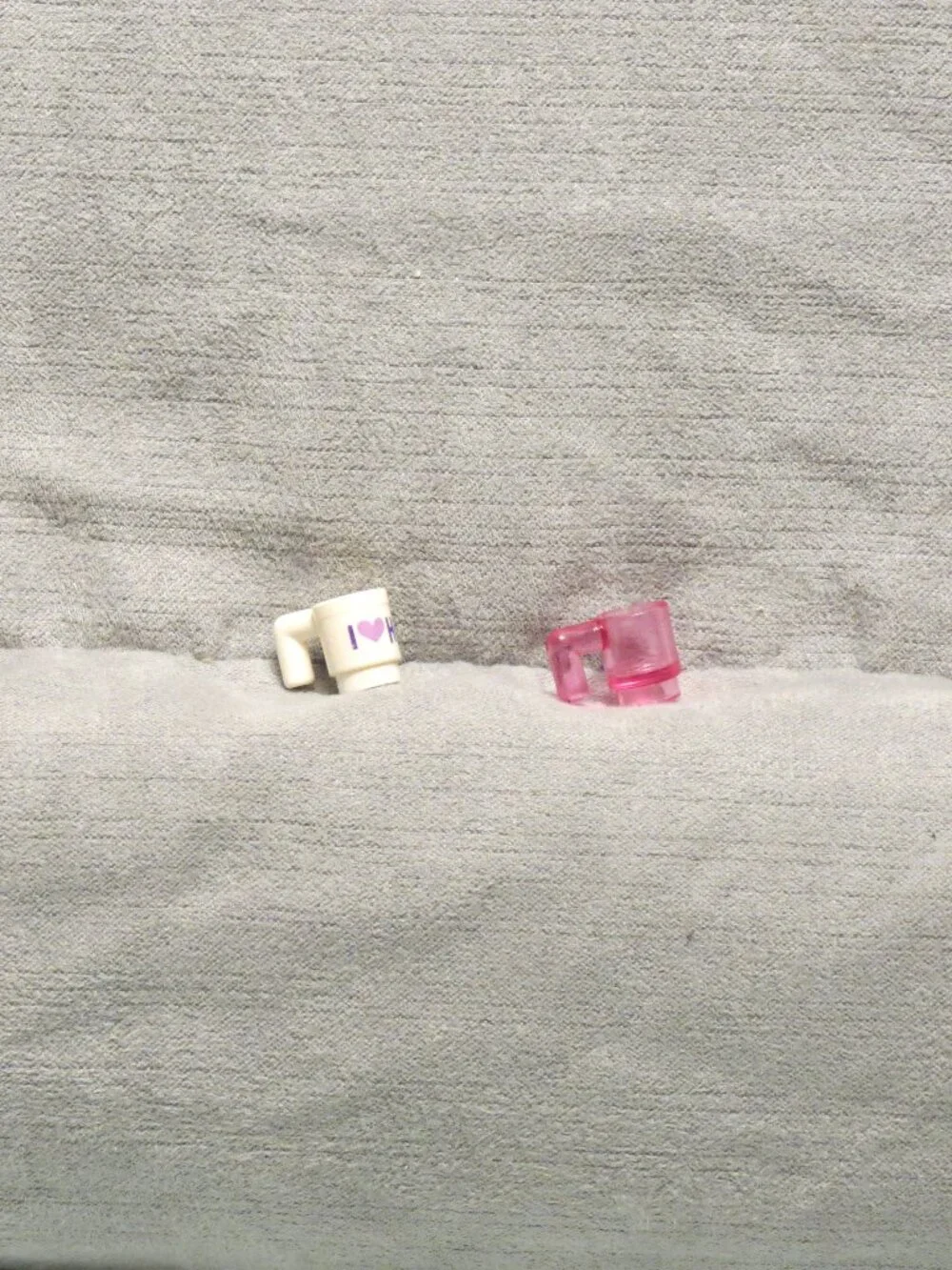 Lego lot of 2 Cups/White 